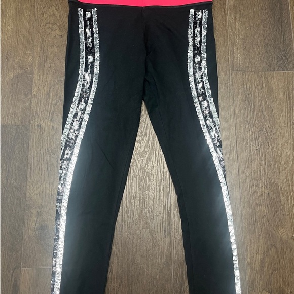 PINK Victoria's Secret bling leggings L - Picture 3 of 6
